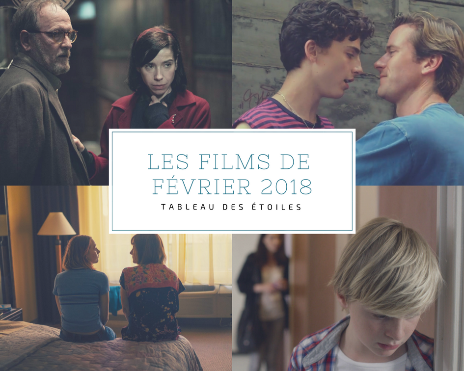 les films de fÉvrier 2018 tableau des étoiles